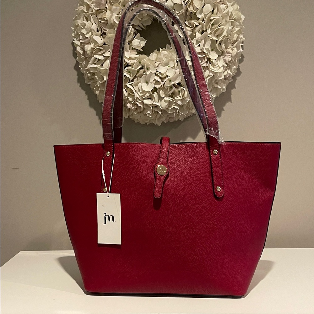 Jessica Moore Red Tote Bag